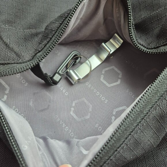 Solgaard Shore-Tex Daypack Baltic Black Backpack Fits 15" Laptop - Picture 3 of 16